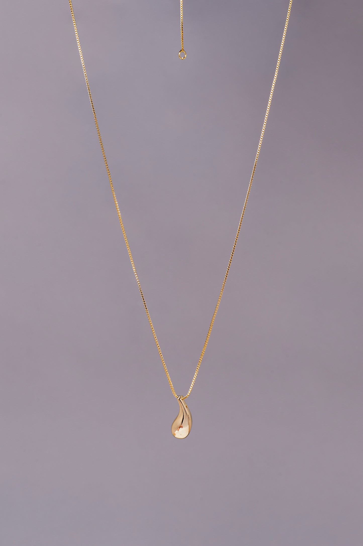 Colar Gota P Ouro 18k