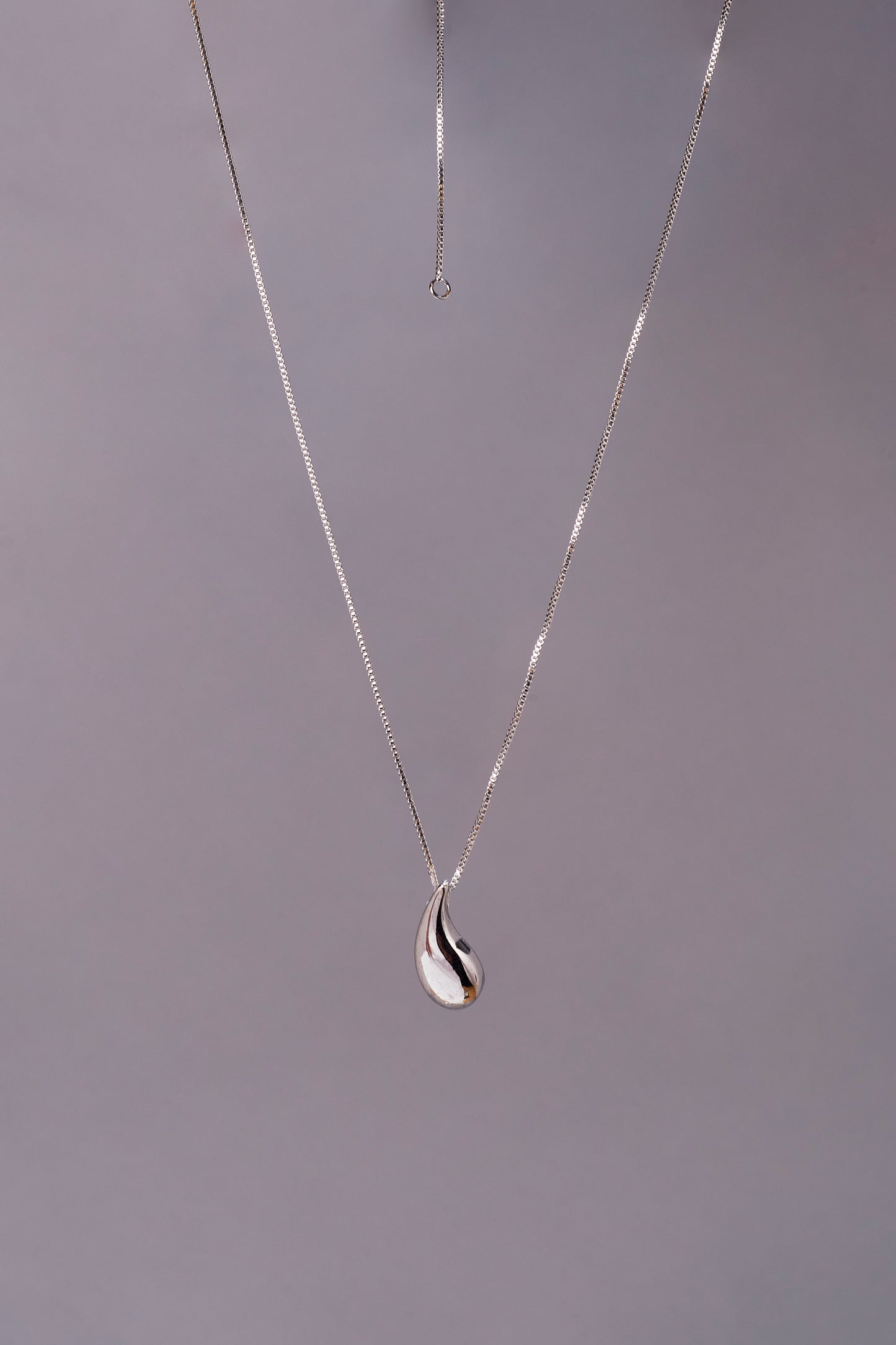 Colar Gota M Ródio