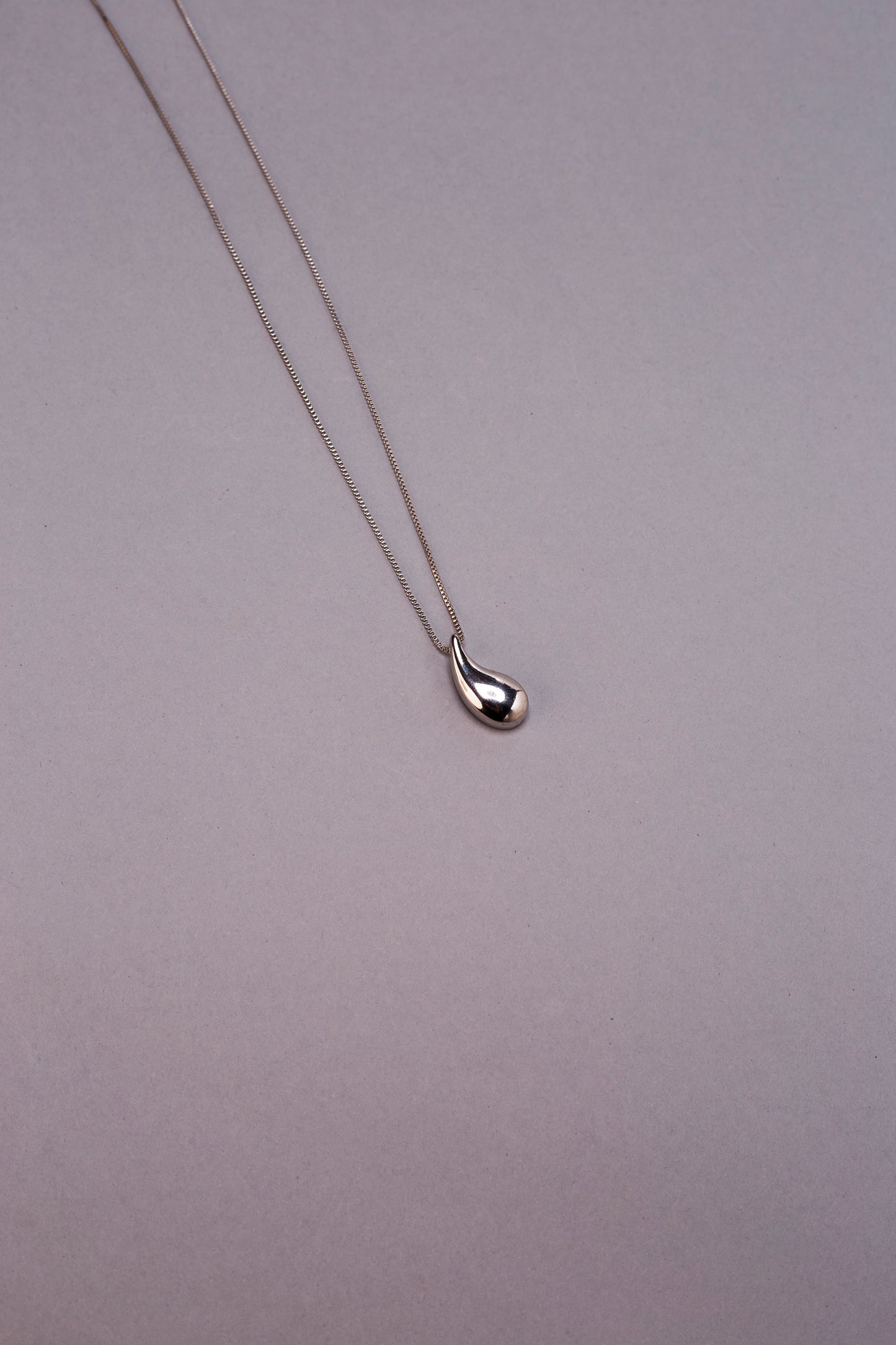 Colar Gota M Ródio