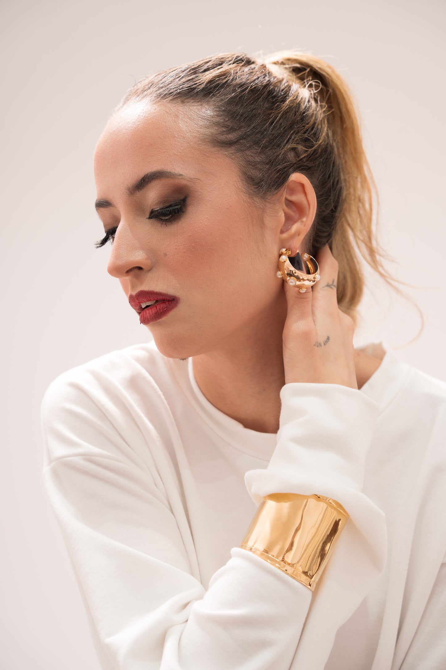 Brinco Argola Tarraco Ouro 18k