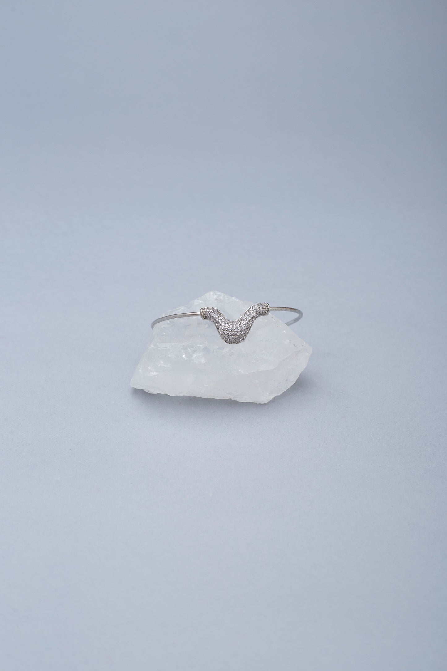 Bracelete Viena Pedraria Prata