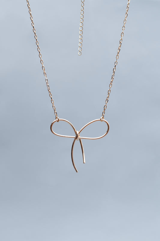 Colar Laço Ouro 18k
