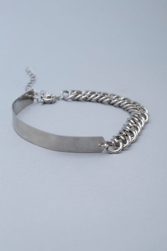 Choker Corrente Meduza Ródio