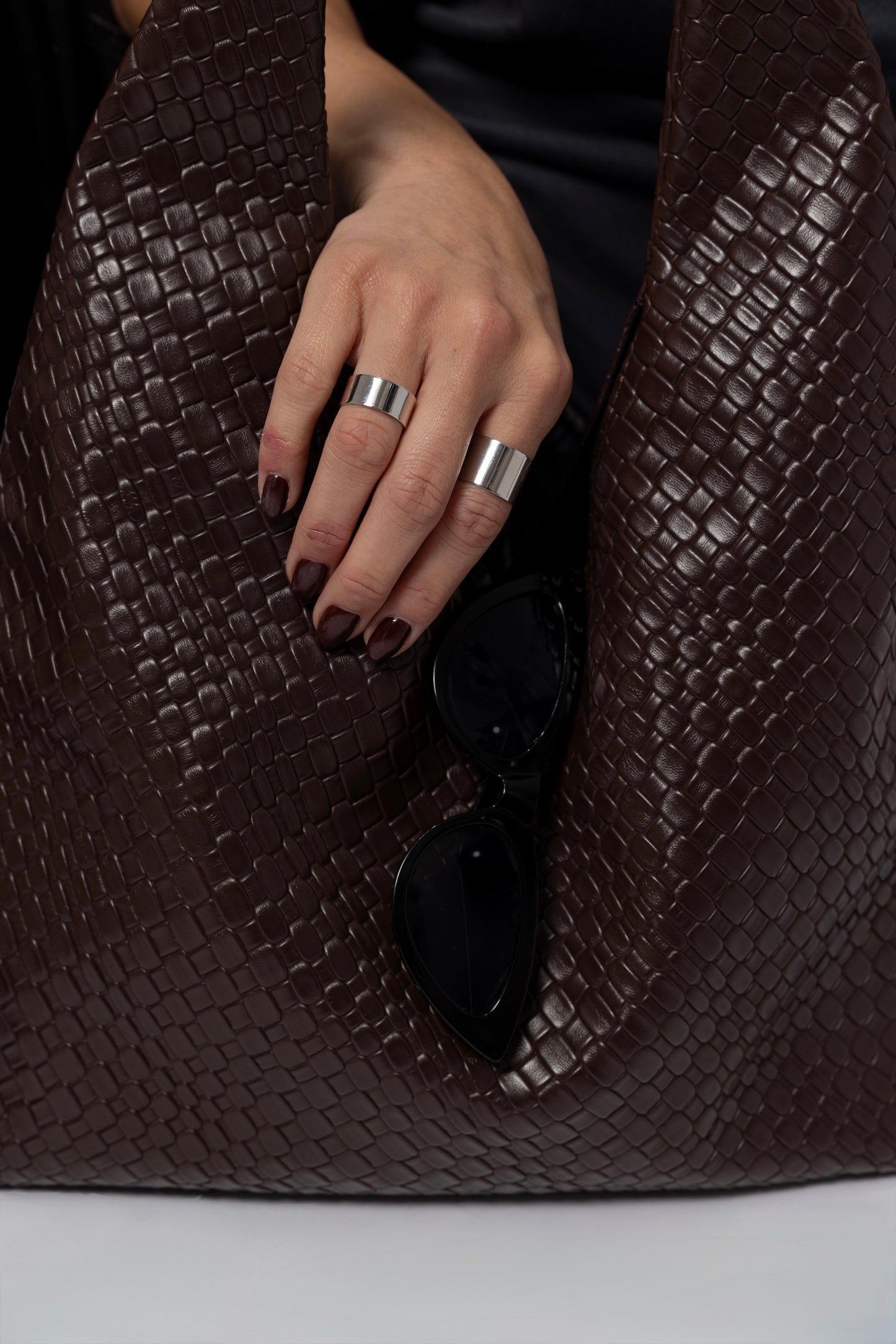 Anel Gabriela G Prata